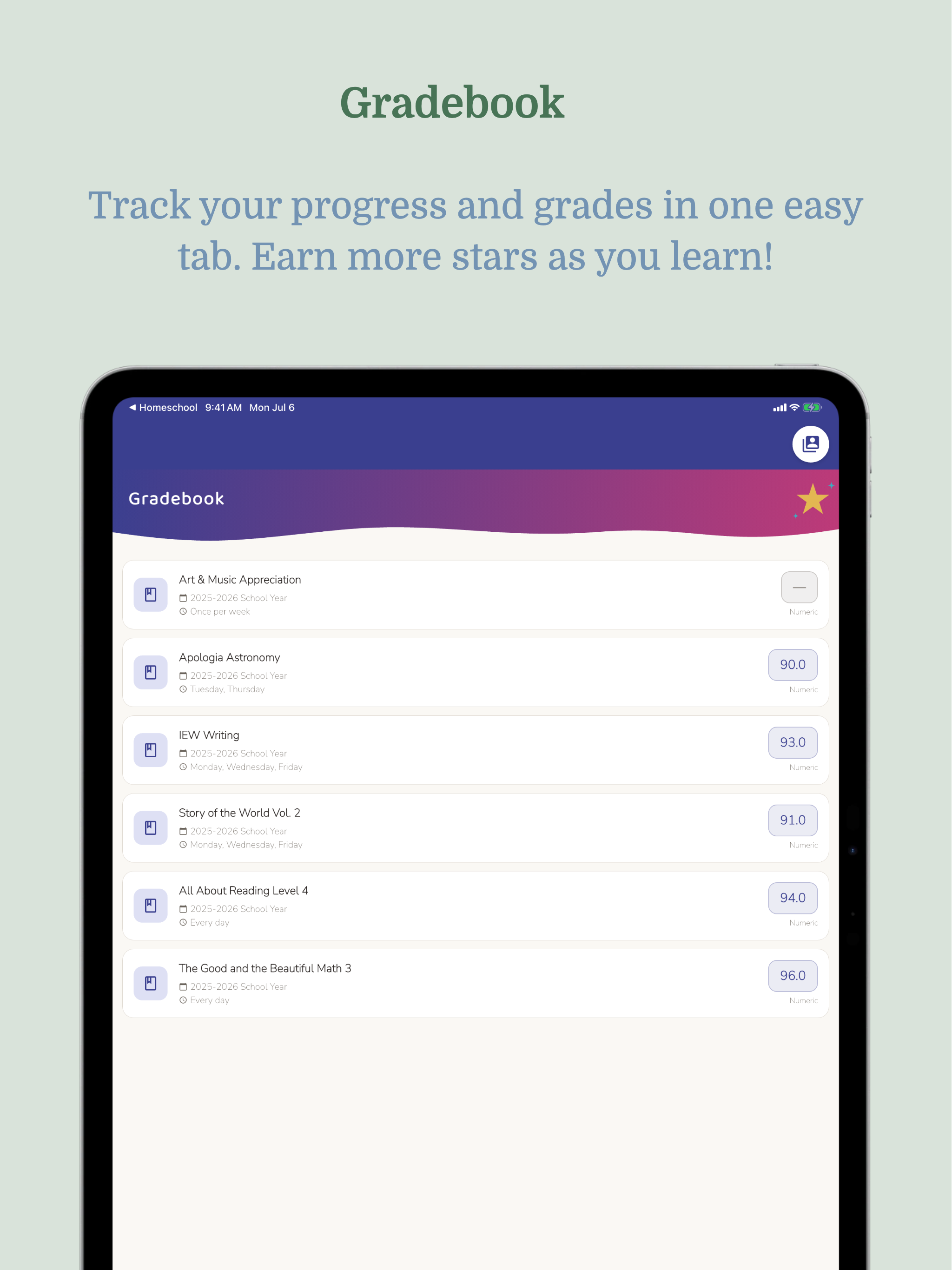 Homeschool Planner Student screenshot 16