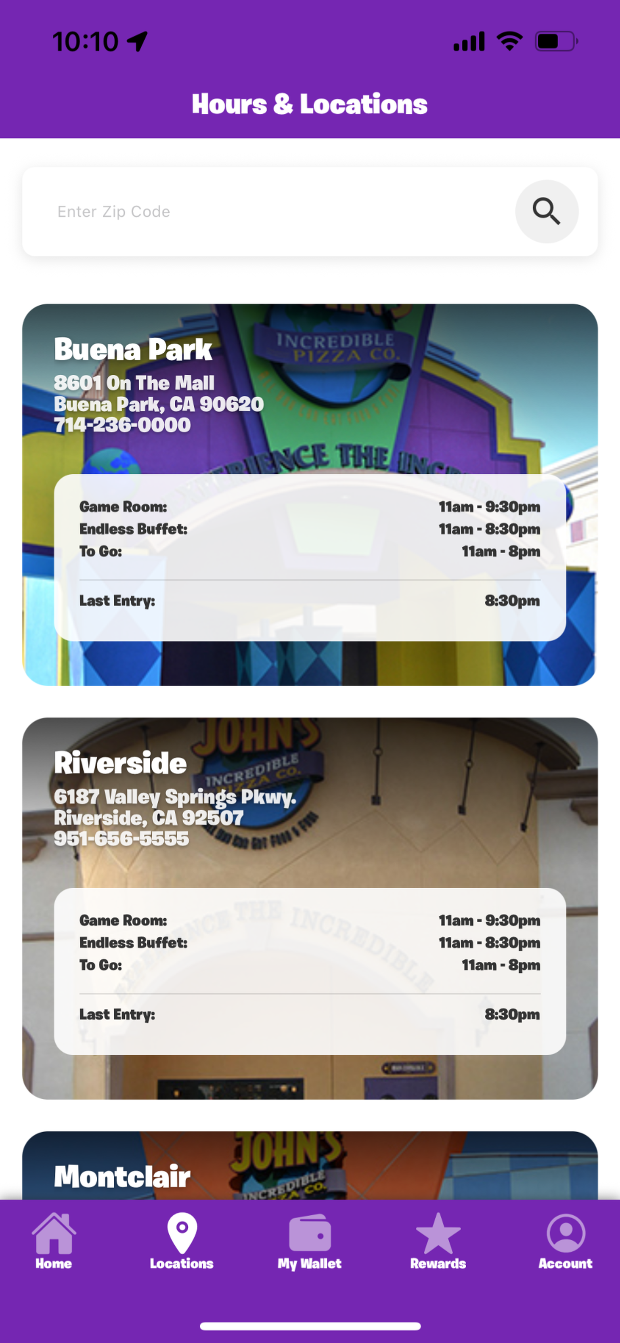 John's Incredible Pizza Co.