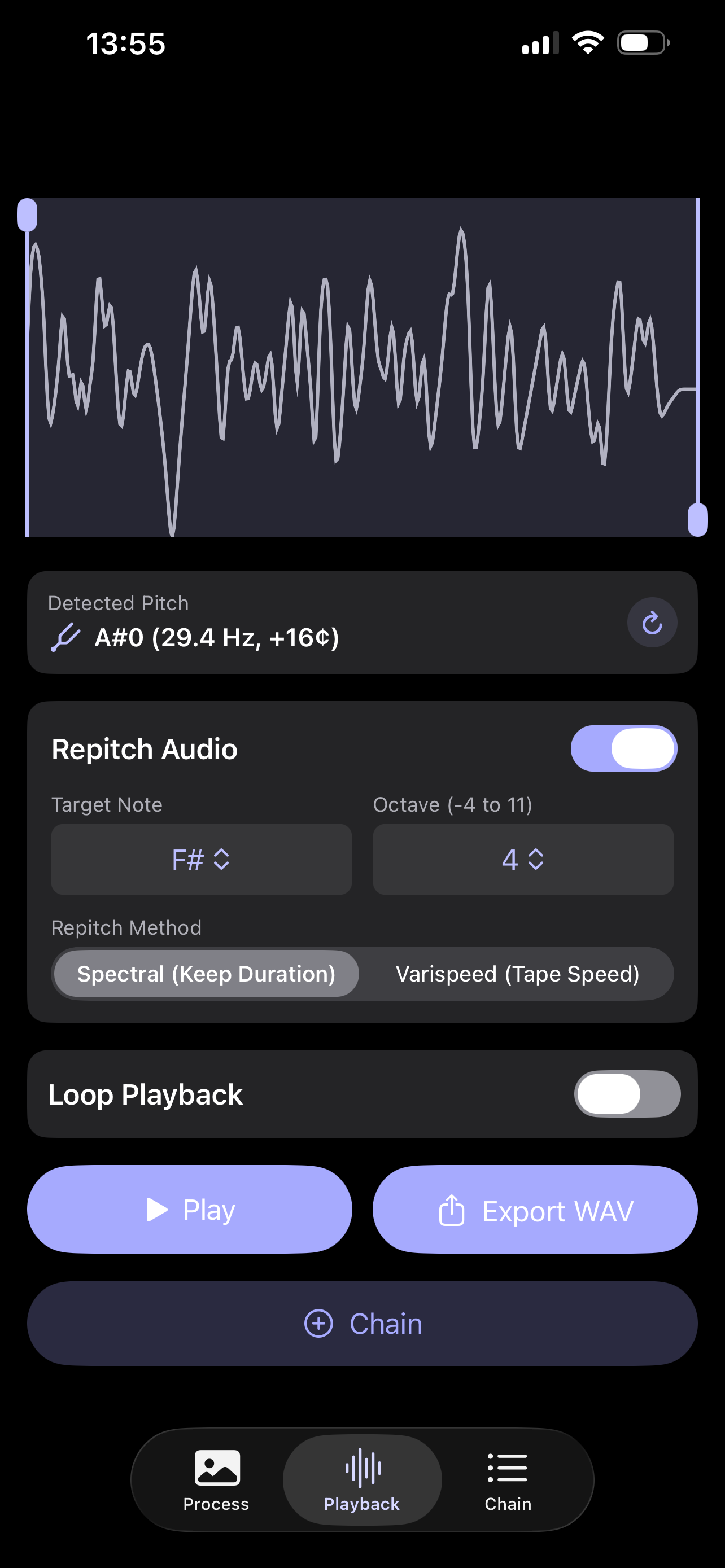 Waveform Camera screenshot 5
