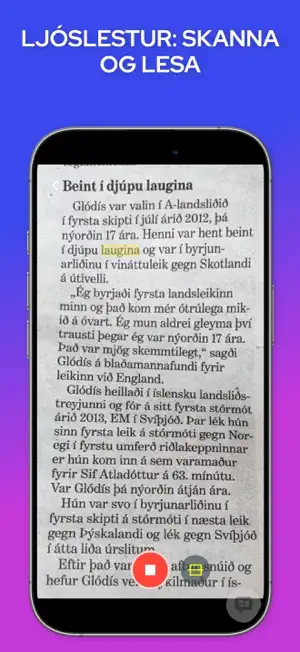 Símarómur® screenshot 4