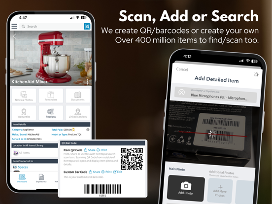 Itemtopia Inventory iPad screenshot 5 - Productivity app