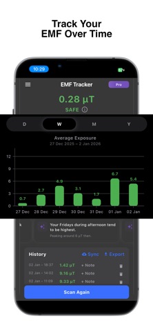 EMF Tracker Screenshot 2 of 6