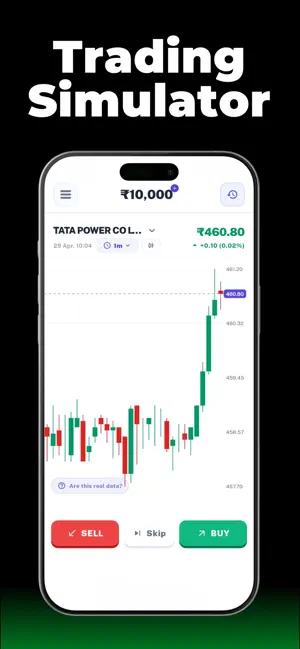 Trading Simulator NSE screenshot 1