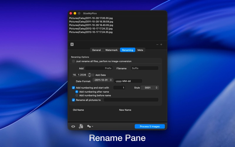 Screenshot #3 pour SizeMyPics