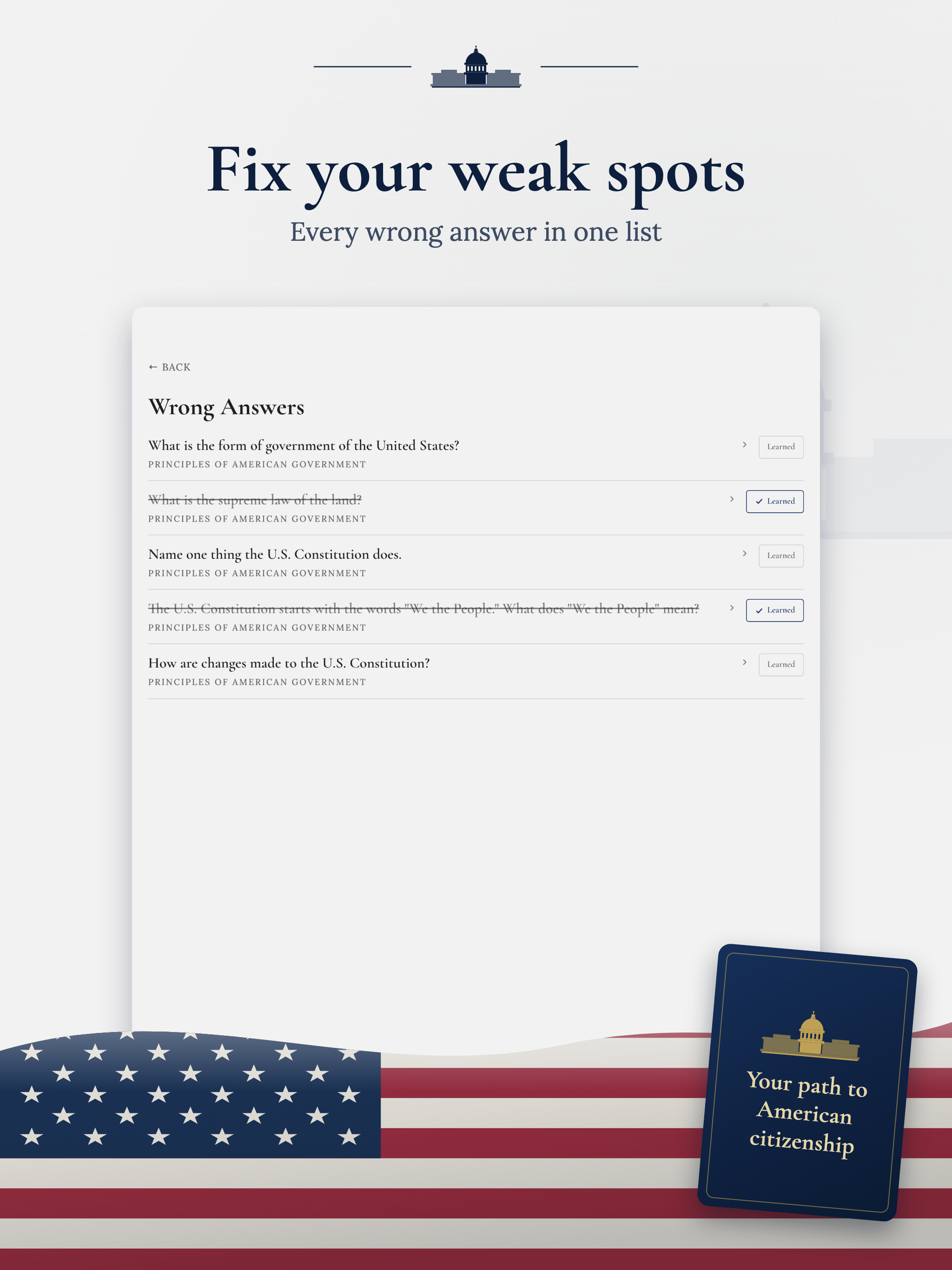 American Citizenship Test 26 screenshot 11