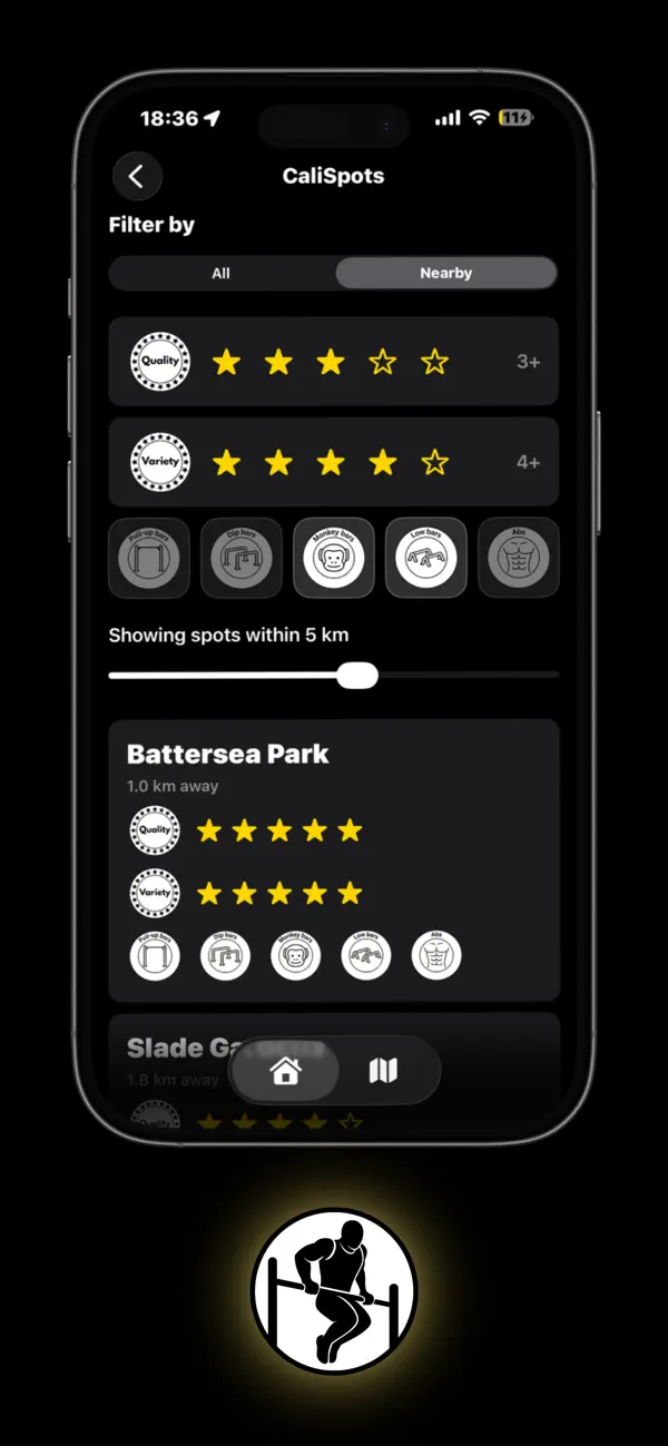 #2. CaliSpot (iOS) Oleh: Tyrese Bewry