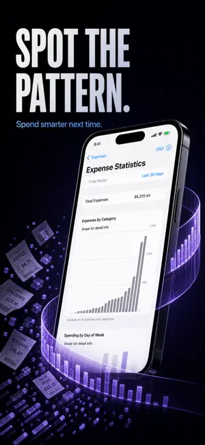Expense tracker: Budget stats screenshot 3