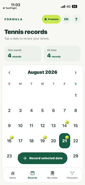 FORMULA: Tennis Playbook screenshot 2