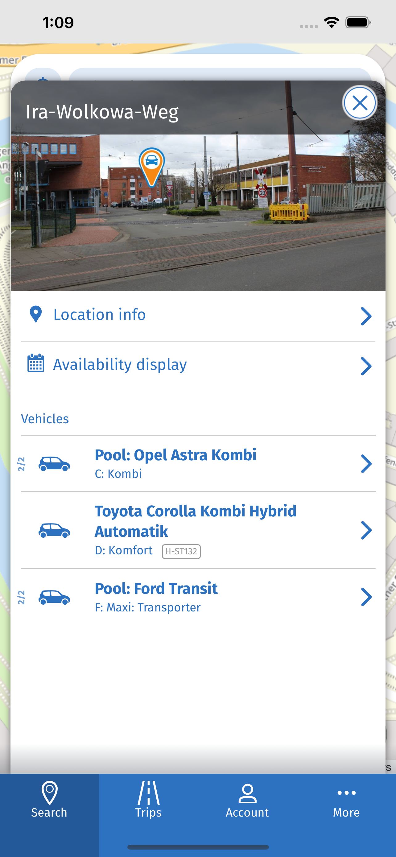 Carsharing Deutschland screenshot 2