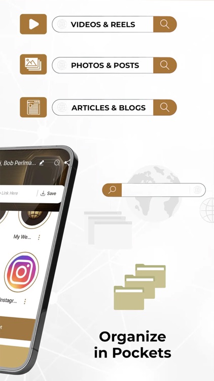 Save Video Links: Media Wallet