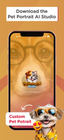 PetPortrait AI Studio iPhone screenshot