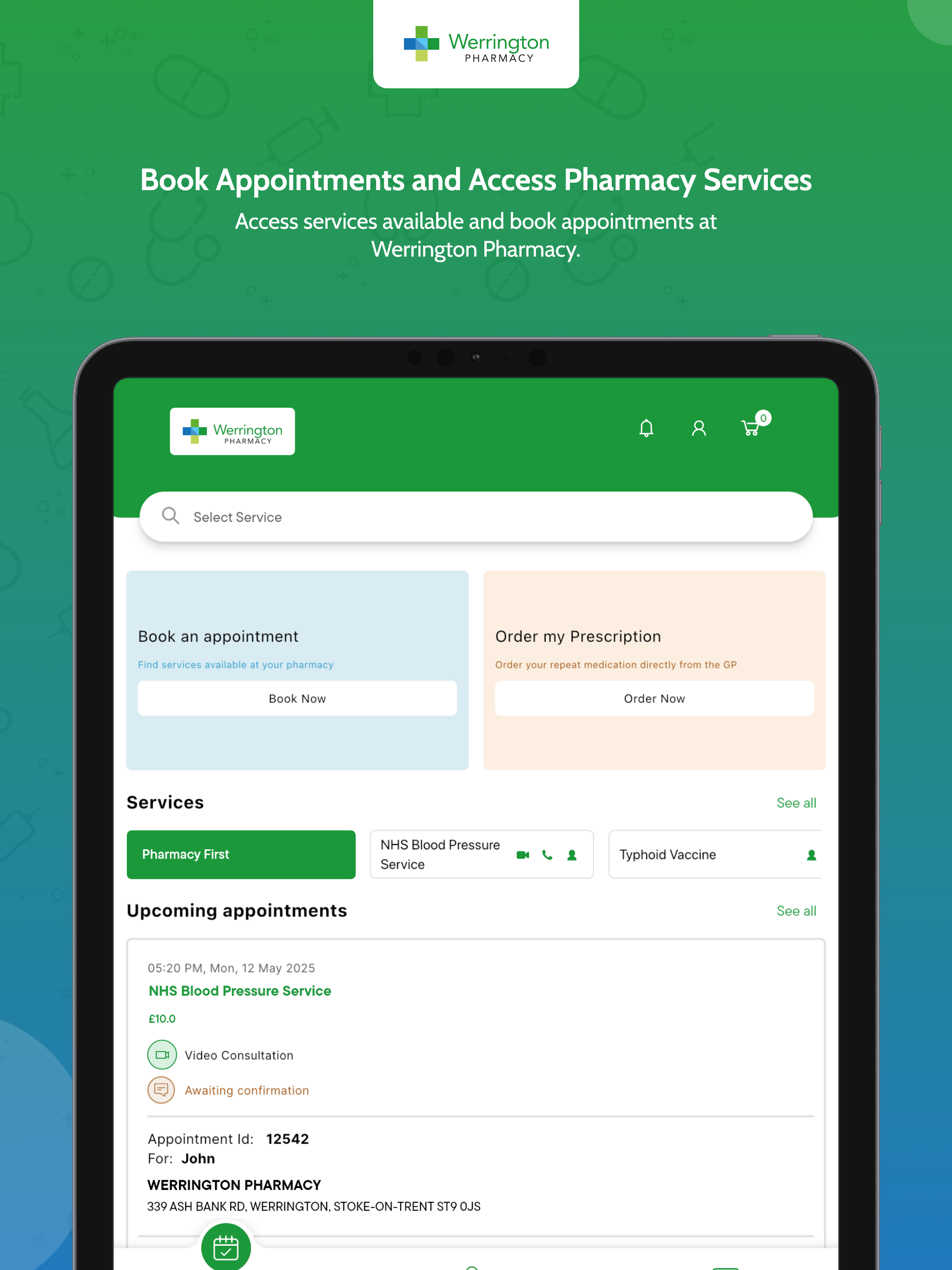 Werrington Pharmacy App screenshot 8