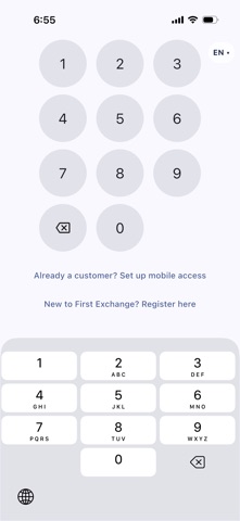 First Exchange screenshot