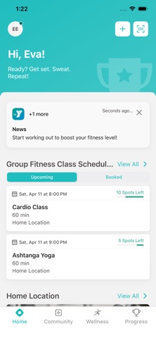 Berkshire Family YMCA iPhone screenshot