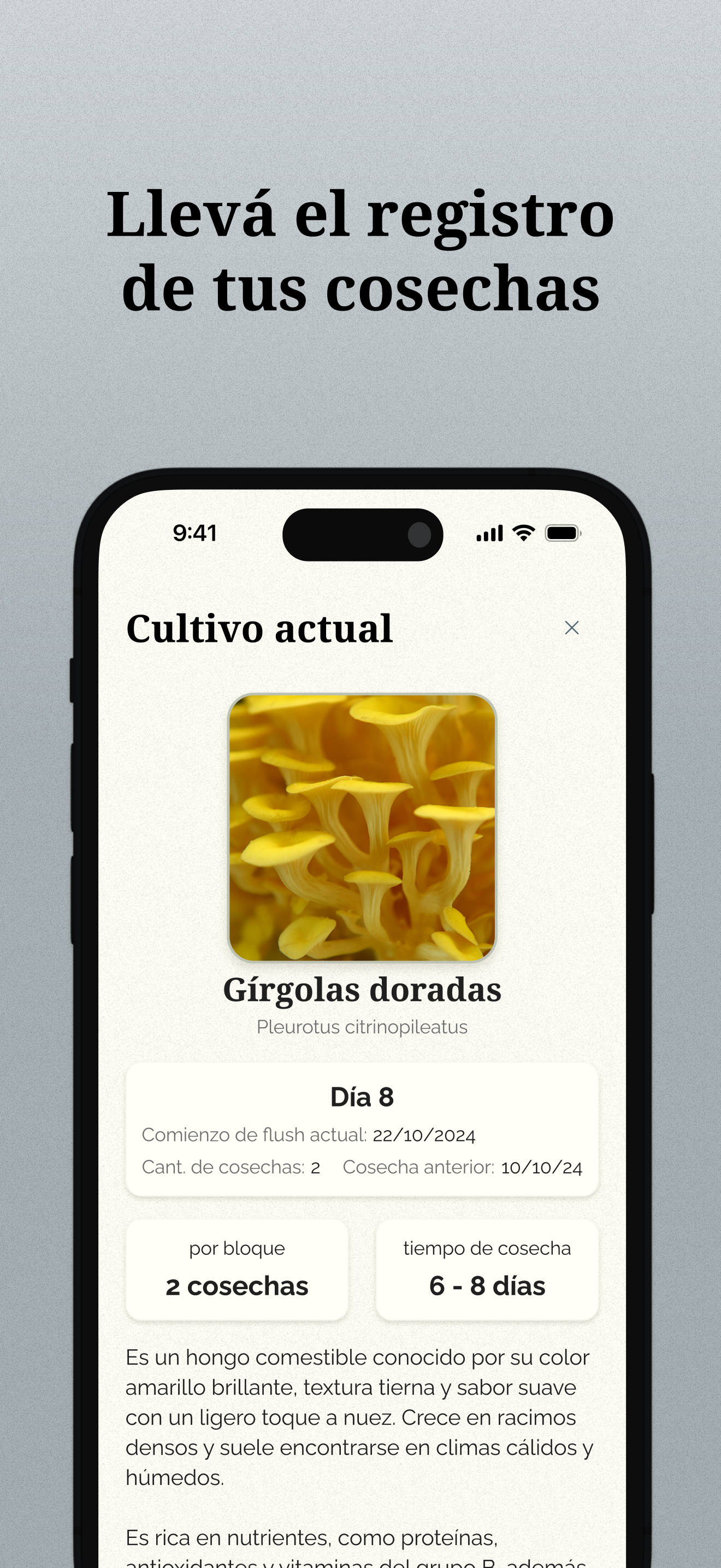 SmartFungi screenshot 2