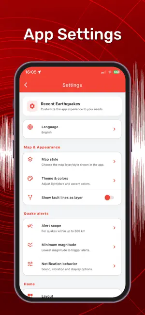 Last Earthquakes iPhone screenshot 6