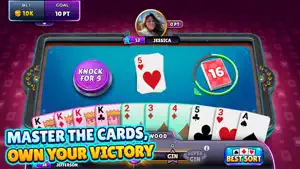 Gin Rummy Super: Fun Card Game screenshot 1