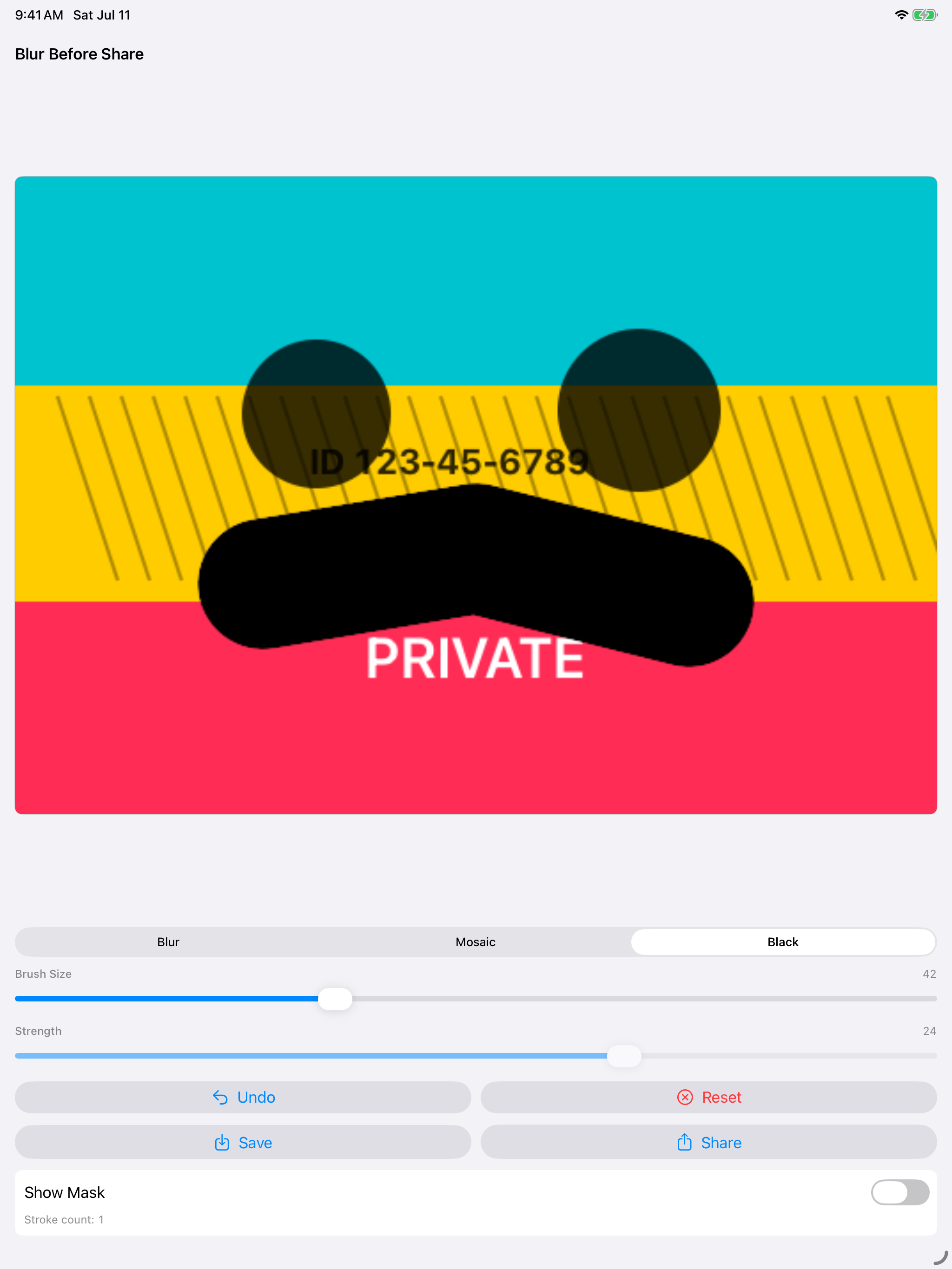 Blur Before Share screenshot 11