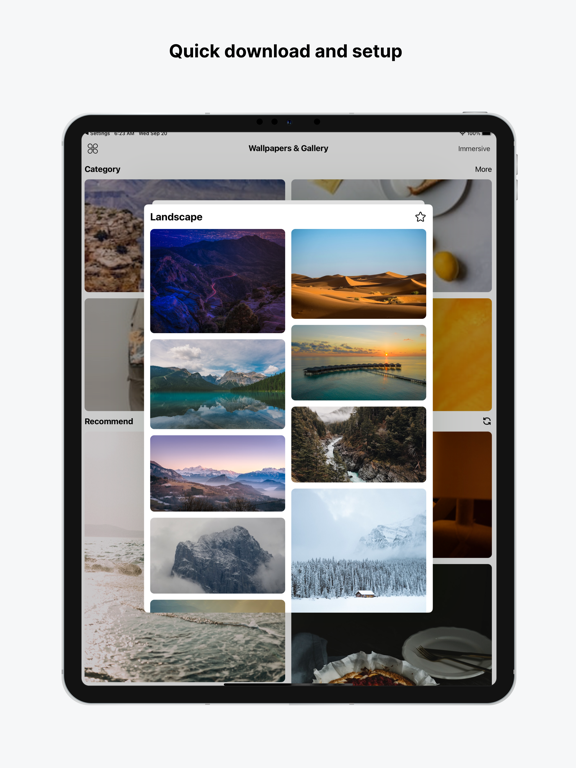 iWallpaper - Wallpaper Maker iPad screenshot 4 - Graphics & Design app