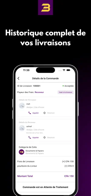 BinGo Couriers screenshot 2