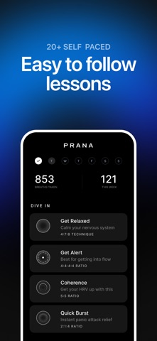 Prana: Easy Breathwork Screenshot 4 of 6