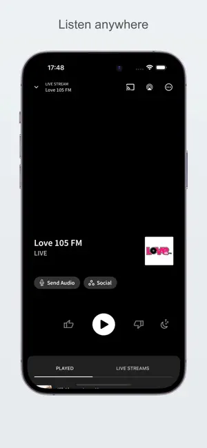 Love 105 FM screenshot 2