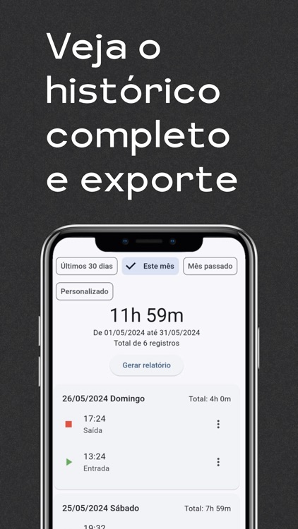 Horas Trabalhadas - Calcular