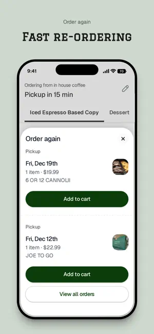 inhouse coffee screenshot 4
