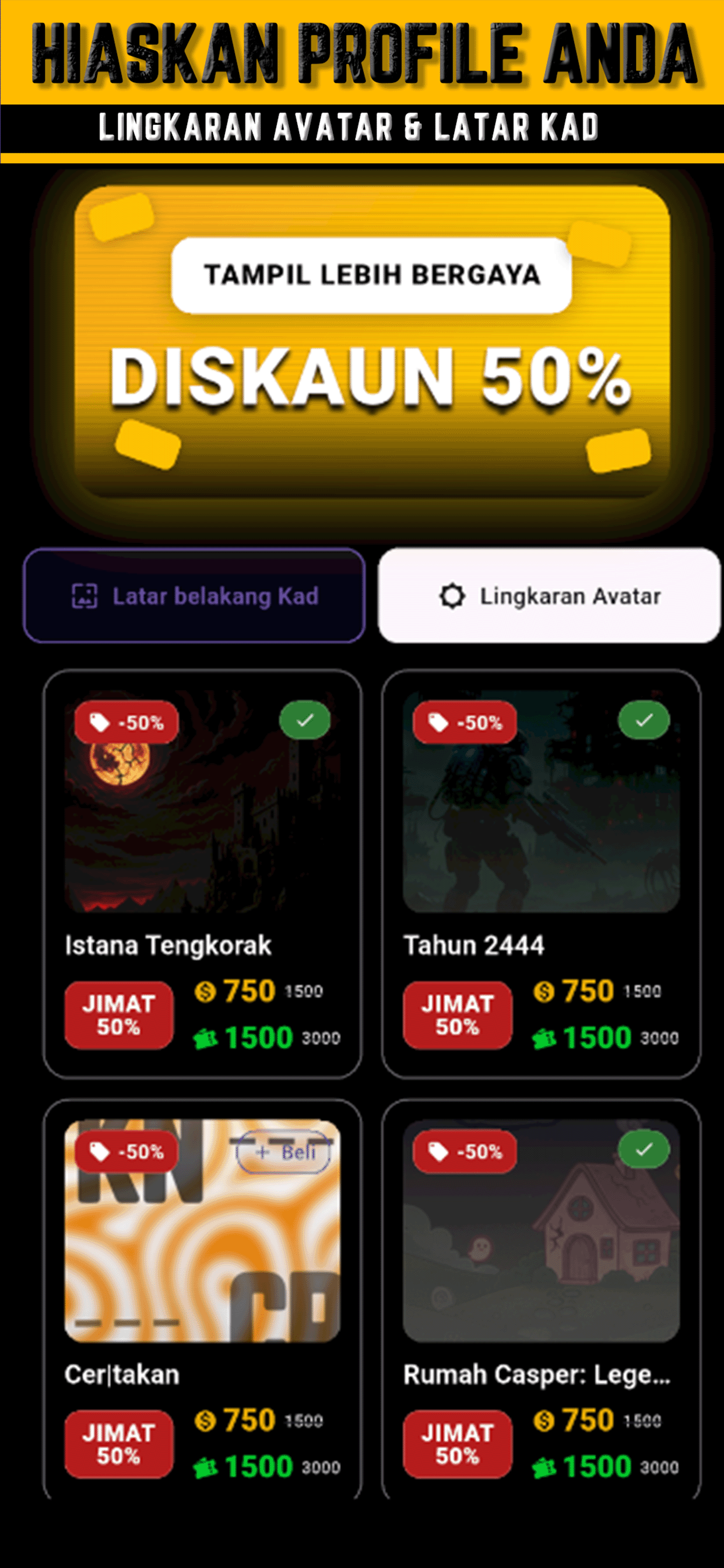 Ceritakan: Baca, Kongsi & Undi