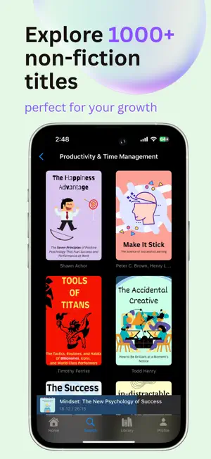 Bookasto: Podcast Book Summary screenshot 4