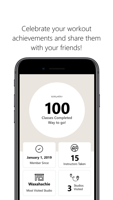 REM Pilates iPhone screenshot 6 - Health & Fitness app