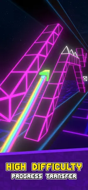 Geometry Neon Arrow screenshot 3