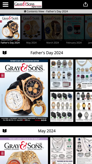 Gray and Sons Catalog HD Screenshot