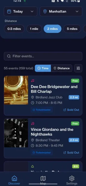 Scene Scout: Events Nearby screenshot 2