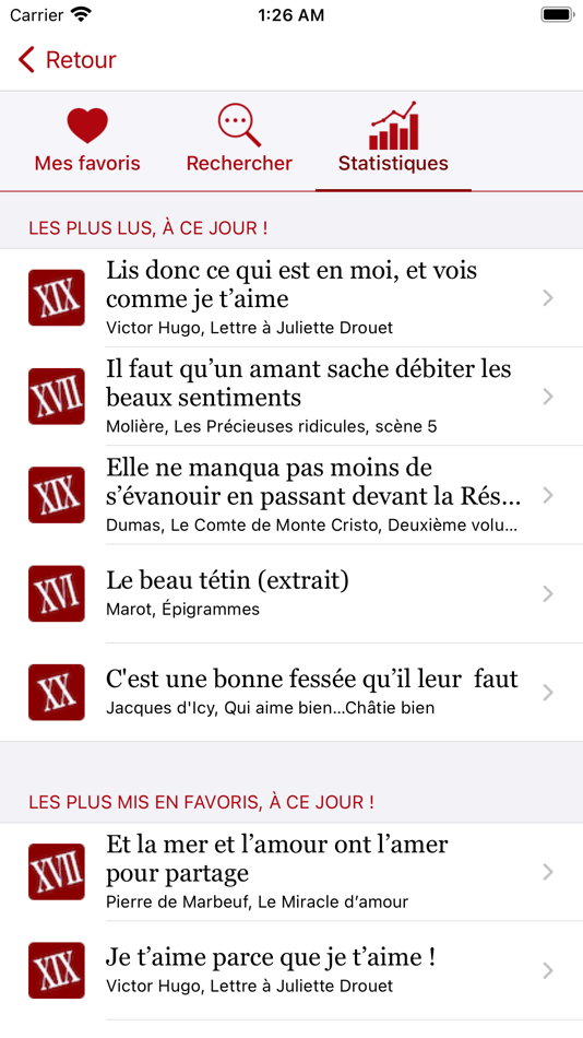 #5. Un Texte Un Eros (iOS) 由: It's Sauquet.com