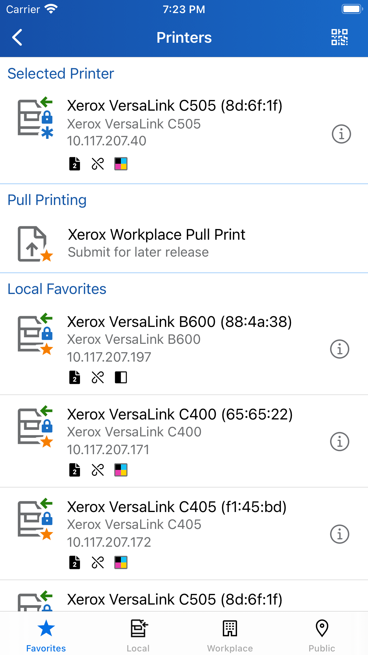 Xerox® Workplace screenshot 2