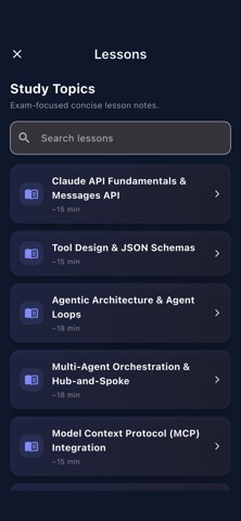 Claude Code Architect Exam screenshot