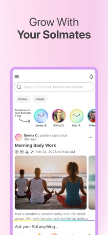 Sol - Self Care & Community Screenshot 6 of 10