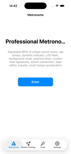 Metronome-Tempo&Beat,Tap, BPM screenshot 1