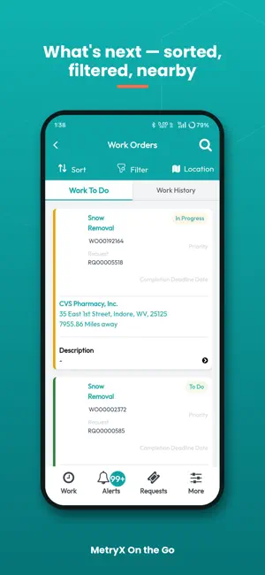 MetryX On the Go screenshot 2