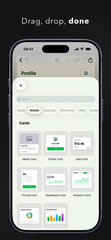 MockApp Wireframe UI Mockup iPhone screenshot 3