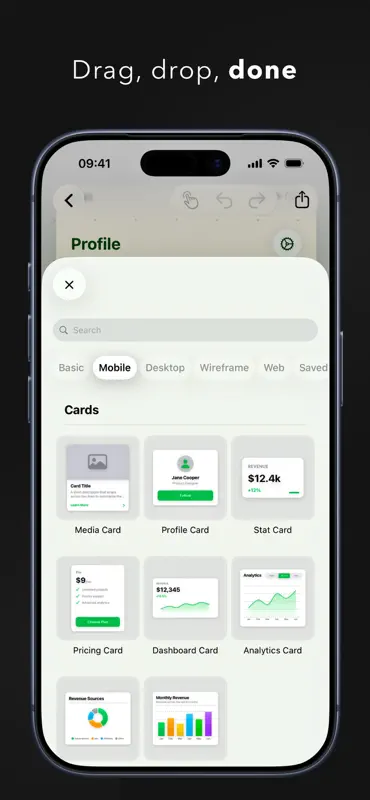 MockApp Wireframe UI Mockup screenshot 3 of 6