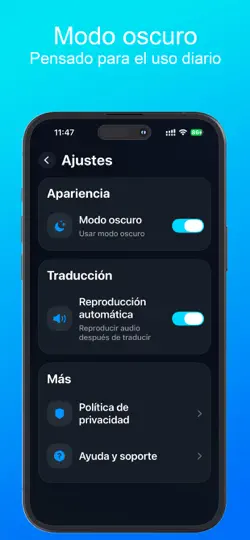 Captura de pantalla de Traductor Y Traducción en iPhone 4