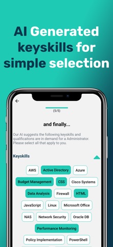 Careeria - AI Job Search Coach iPhone screenshot