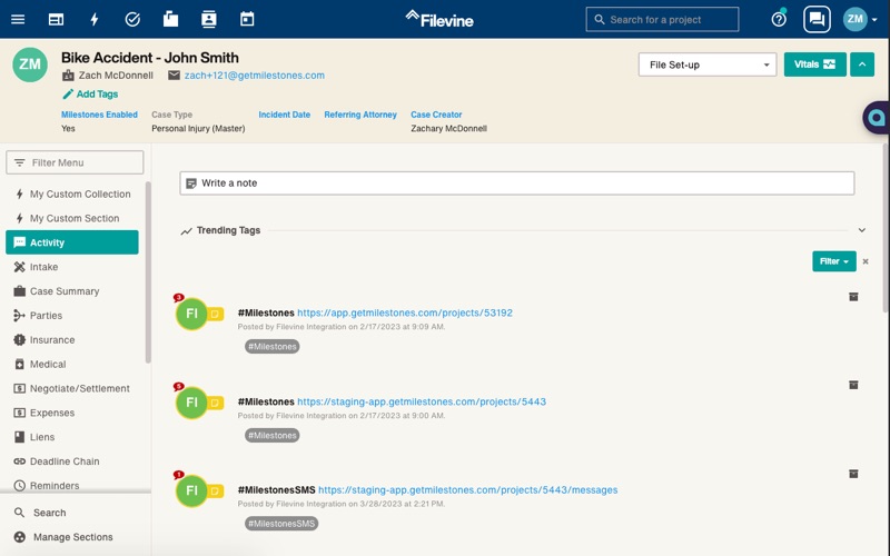 App screenshot