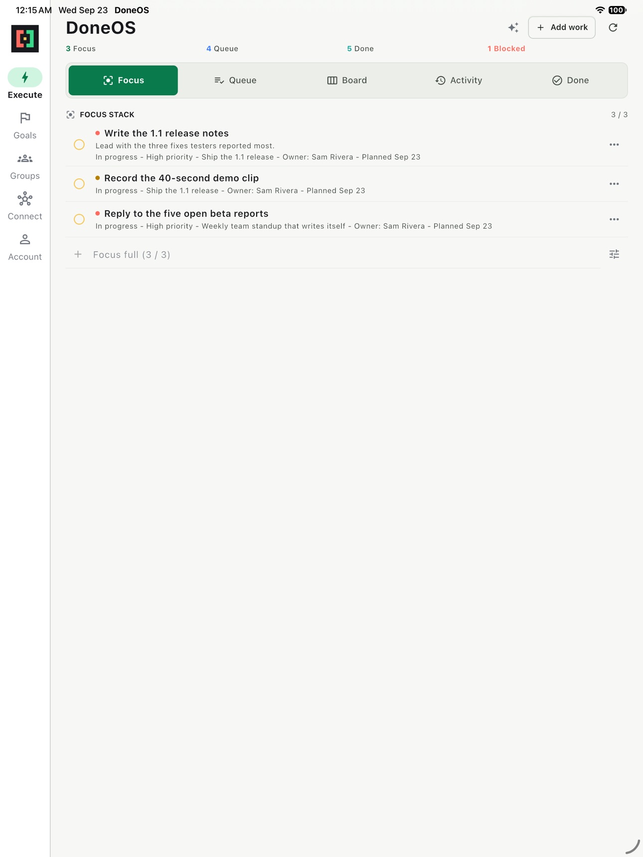 Screenshot 6 of DoneOS