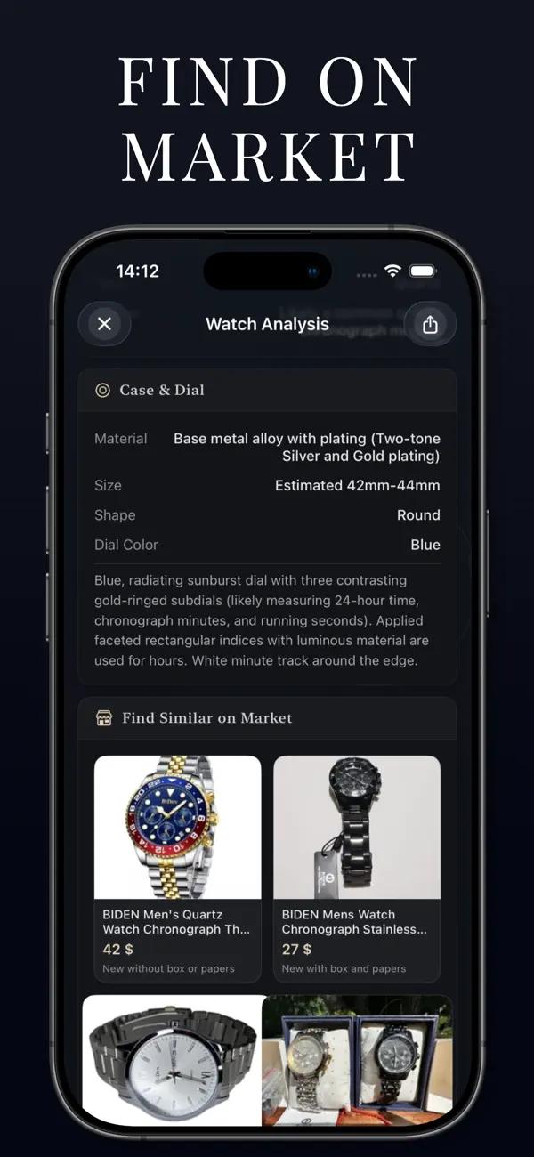 #3. Watch Identifier & Collection (iOS) Ved: Munure Tuzun