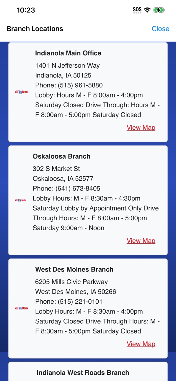 iPhone screenshot