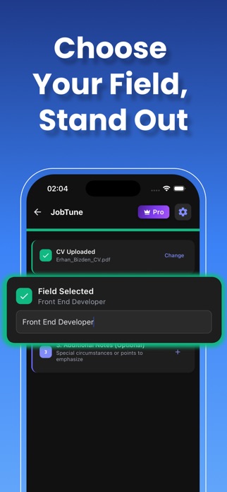 Interview AI: JobTune Screenshot 4 of 5