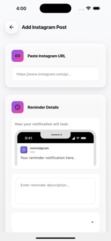 RemindGram Screenshot 3 of 10